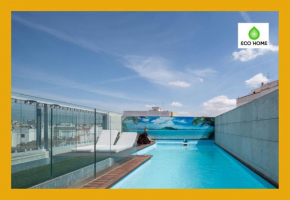 Exclusiva casa de diseño con piscina en Galiana Golf
